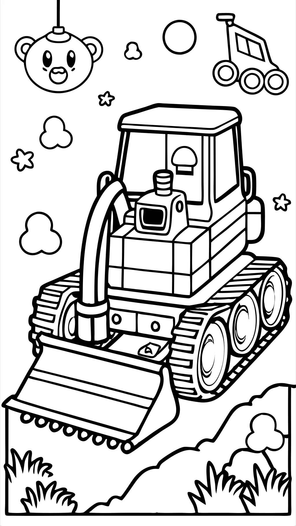 dozer coloring pages